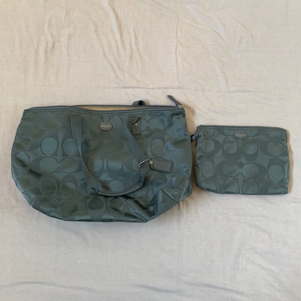 Coach Nylon Getaway Weekender Tote